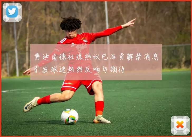 费迪南德社媒热议巴洛贡解禁消息引发球迷热烈反响与期待